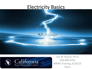 Electricity Basics - Water and Energy Consulting