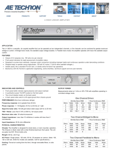 lv3620 linear amplifier