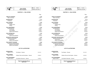 Chapter 13 Fuel System