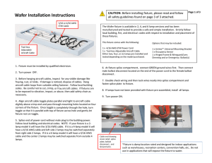 Wafer Installation Instructions