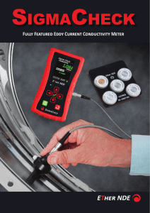 SigmaCheck (ECT) Conductivity Meter