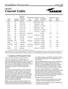 Coaxial Cable - CommScope.com