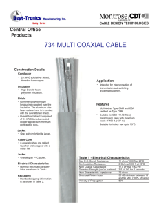734 multi coaxial cable - Best