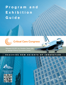 On-Site Program - Society of Critical Care Medicine