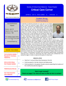 April 2012 - Society of Critical Care Medicine