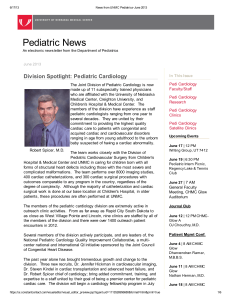Pediatric News