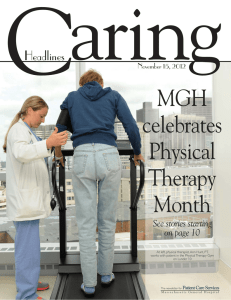 Physical Therapy Month, November 15, 2012