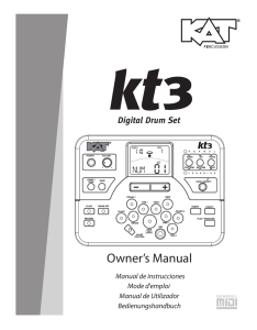 Manual - KAT Percussion