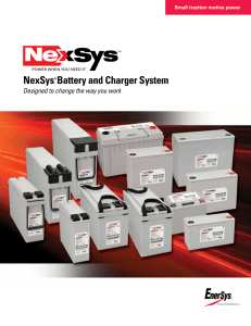 NexSys®Battery