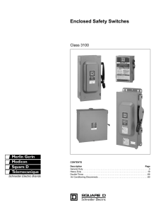 Enclosed Safety Switches