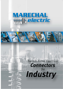 Benefit from Marechal`s DECONTACTOR switch rated plugs, socket