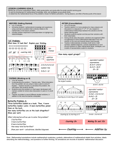 Bansho Lesson Learning Goals