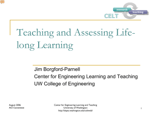 Assessing Lifelong Learning