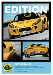 EDITION No. 57 - Club Lotus NZ