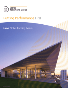 Putting Performance First