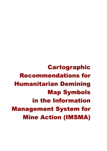 Cartographic Recommendations for Humanitarian