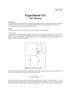 Experiment #11 - University of Southern California