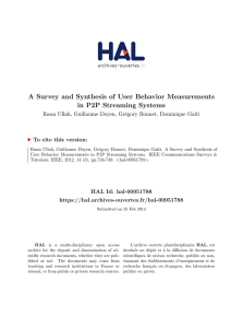 A Survey and Synthesis of User Behavior Measurements in