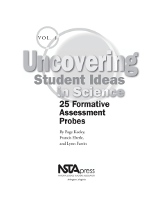 Student Ideas - National Science Teachers Association