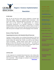 Region 2 Science Implementation Newsletter