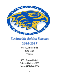 Curriculum Guide - Tuskawilla Middle School > Home