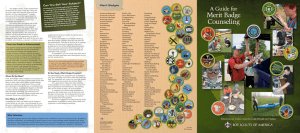 Merit Badge Counseling - Boy Scouts of America