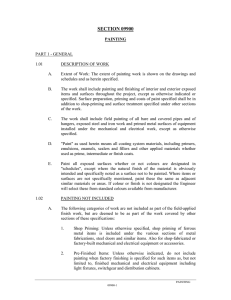 section 09900 - Procurement Notices