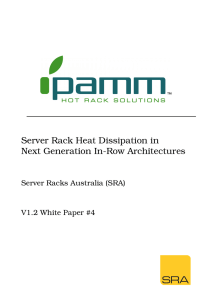 Server Rack Heat Dissipation in Next Generation In