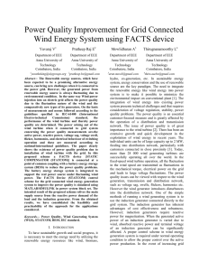 Power Quality Improvement for Grid Connected Wind - dl.edi