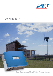 Windy Boy - Grid Connection of Small Wind Turbine