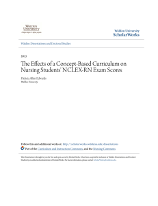 The Effects of a Concept-Based Curriculum on