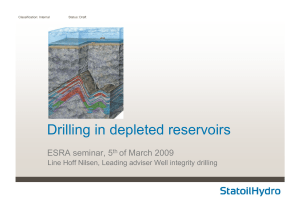 Drilling in depleted reservoirs