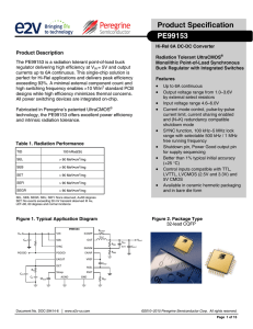 Datasheet - Peregrine Semiconductor