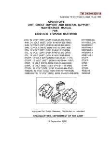 tm 9-6140-200-14 operator`s unit, direct support and - Olive-Drab