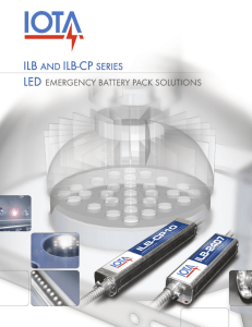 ILB Constant Power EMG Guide - Architectural Star Lighting