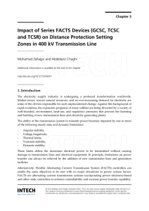 Impact of Series FACTS Devices (GCSC, TCSC and TCSR)