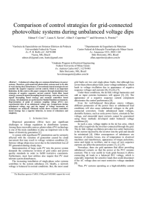 Comparison of control strategies for grid