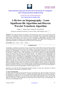 A Review on Steganography - Least Significant Bit