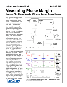 LAB 748 - Measuring Phase Margin