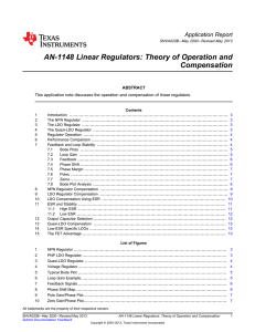 Theory of Operation and Compensation