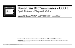 X350 P DTC OBD II