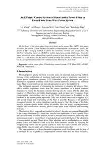 An Efficient Control System of Shunt Active Power Filter in