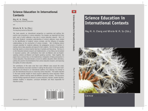 Science Education in International Contexts