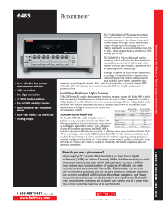 Keithley 6485 - Cloudfront.net