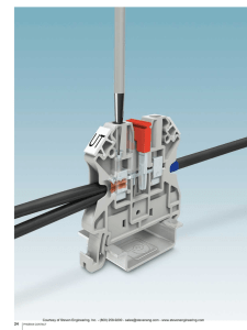 UT Screw Connection Terminal Blocks