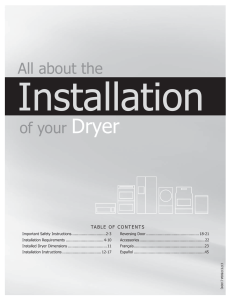 installation requirements