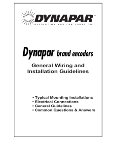 General Wiring and Installation Guidelines