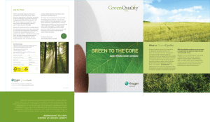 Environmental brochure