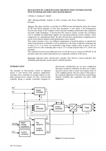 REALIZATION OF A HIGH-DYNAMIC DISCRETE