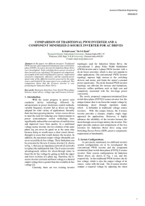 comparison of traditional pwm inverter and a component